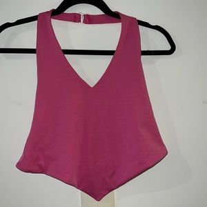Vintage handkerchief halter crop circa 1995